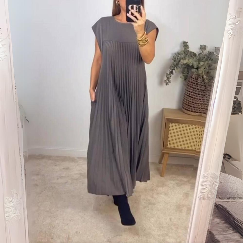 Seline® | Breezy, Stylish, and Comfortable Pleated Dress