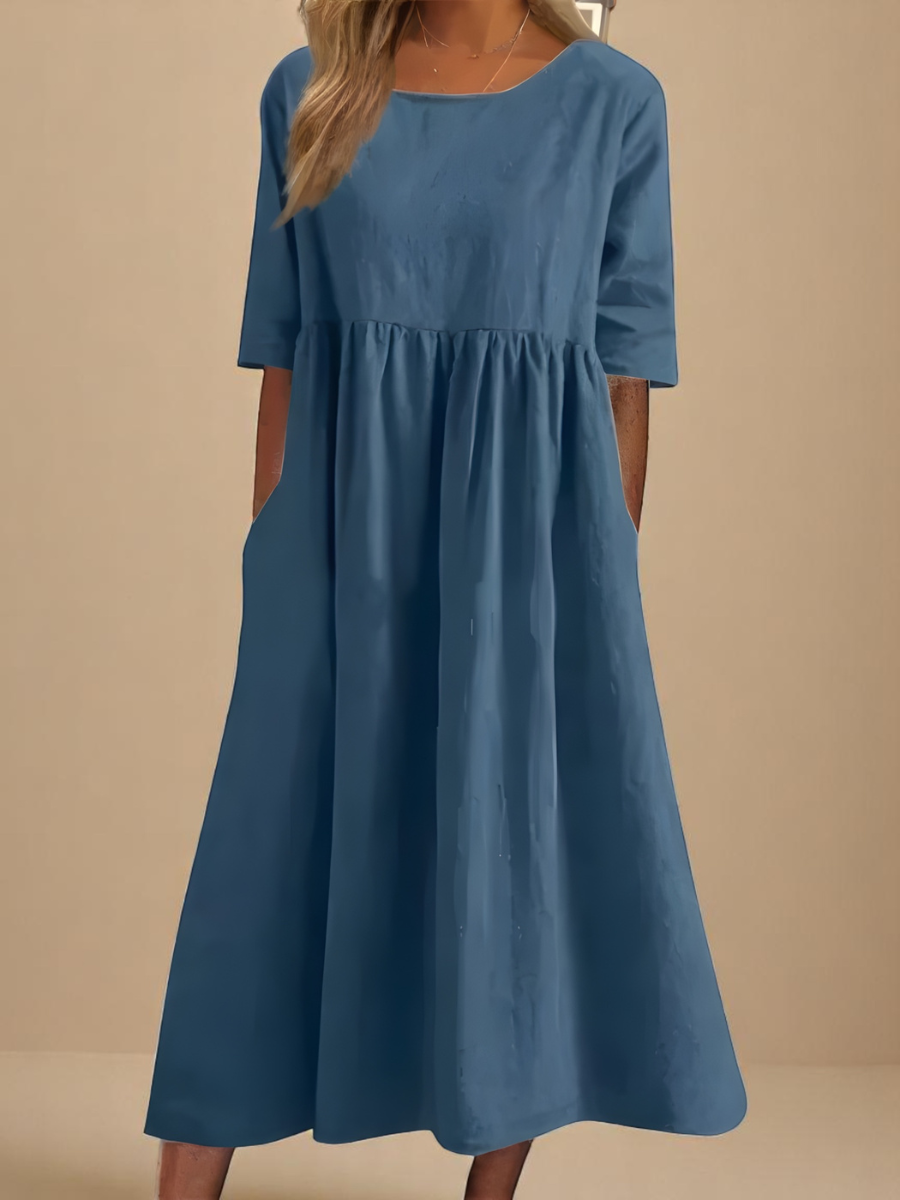 Minea | Lightweight Cotton Dress for Ultimate Comfort