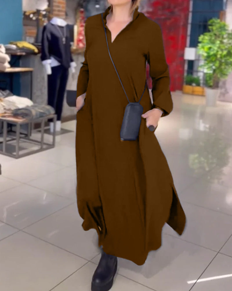 Evia™ | Effortless elegance with stylish side slit