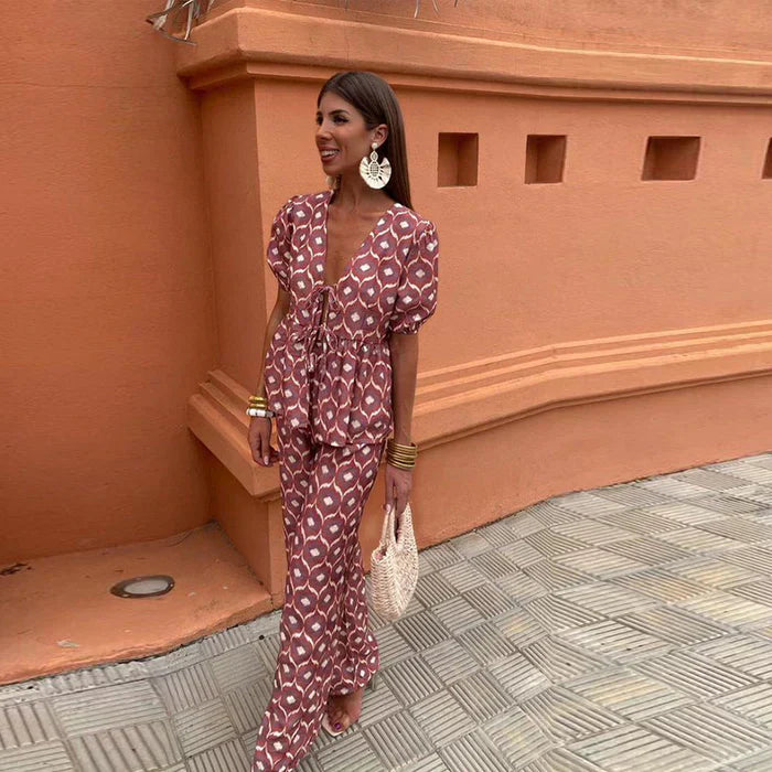 Élodie | Stylish and Comfortable Summer Two-Piece Ensemble