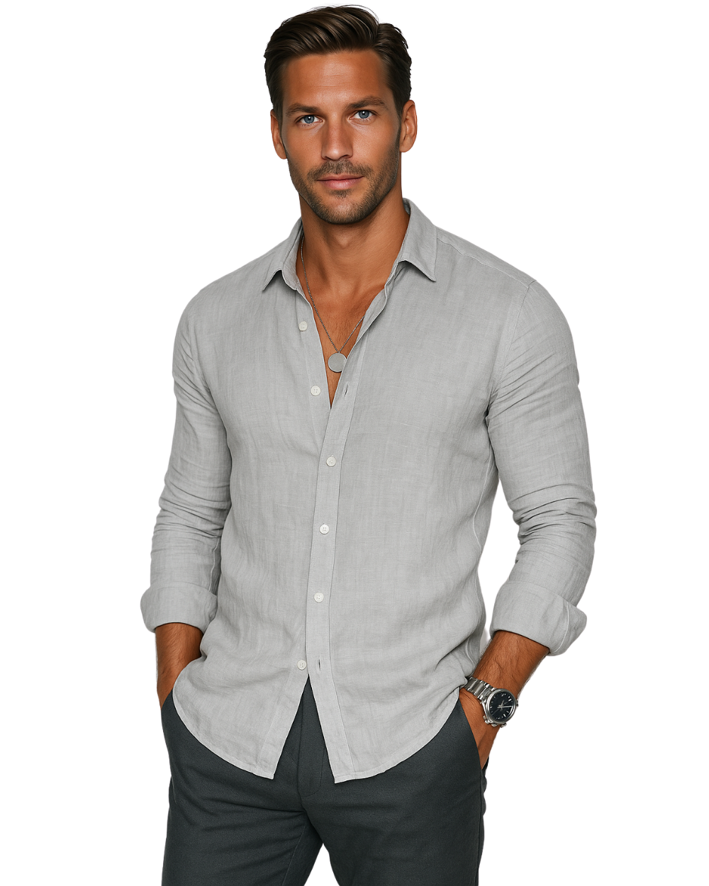 Casual Men's Shirt | Stylish, comfortable, versatile for everyday wear