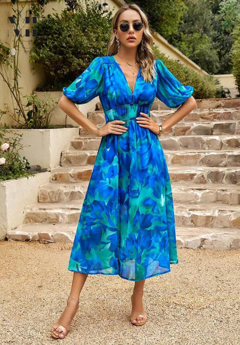 Danielle | Elegant Midi Dress for Every Occasion