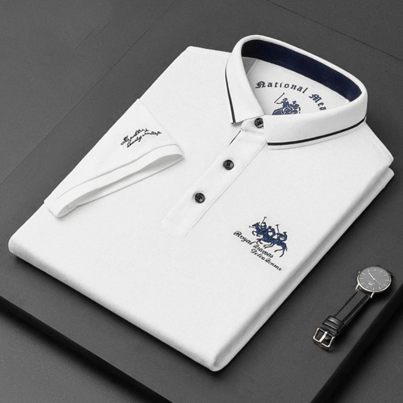 Van Der Waal | Elegant polo shirt for ultimate comfort and style