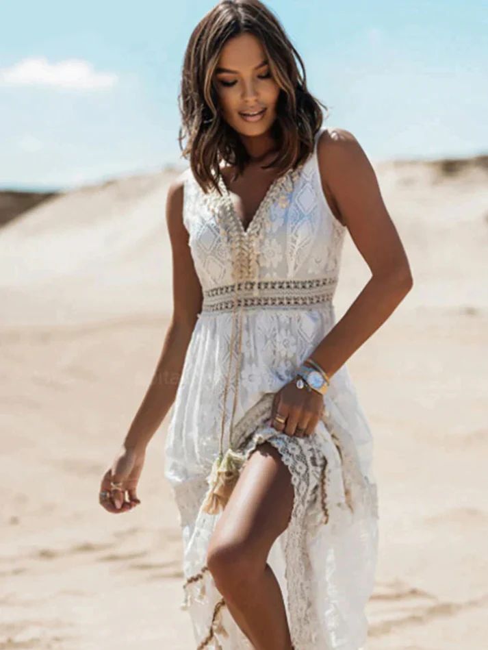 Nina | Elegant Bohemian Dress for Effortless Style and Comfort