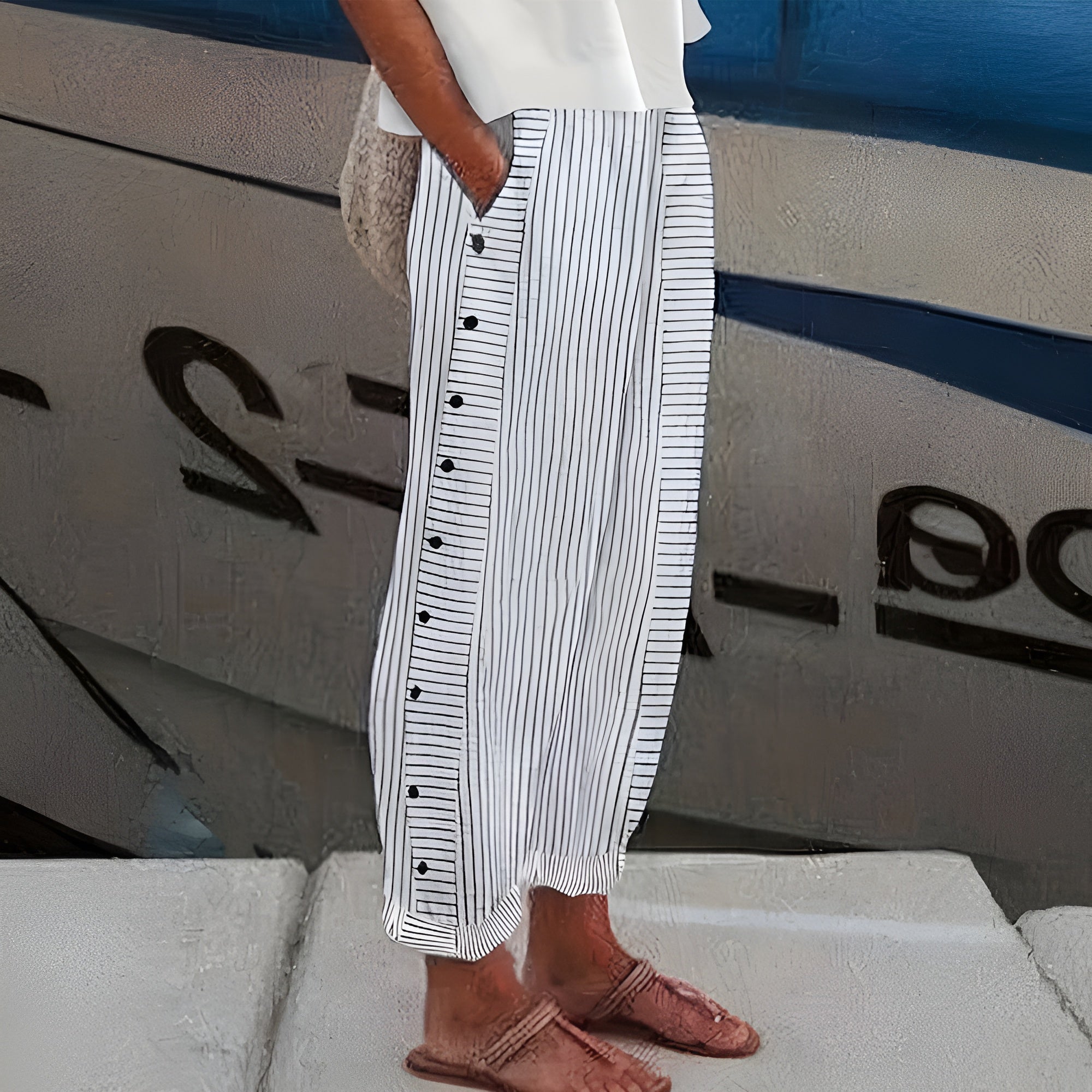 Sandrine | Linen Trousers