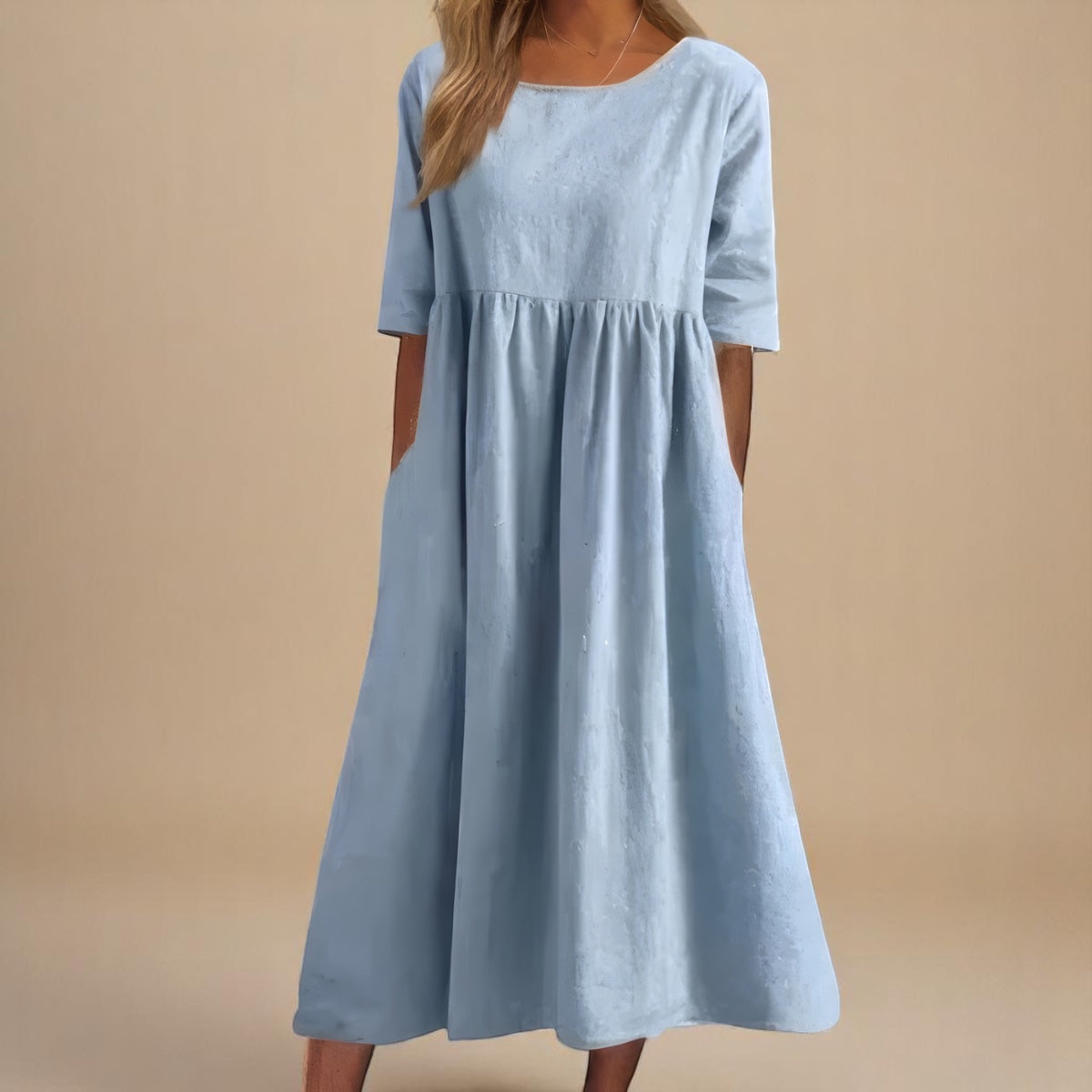 Minea | Lightweight Cotton Dress for Ultimate Comfort