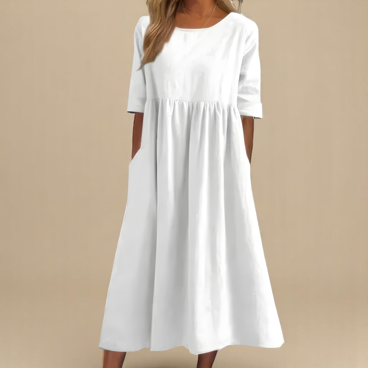Minea | Lightweight Cotton Dress for Ultimate Comfort
