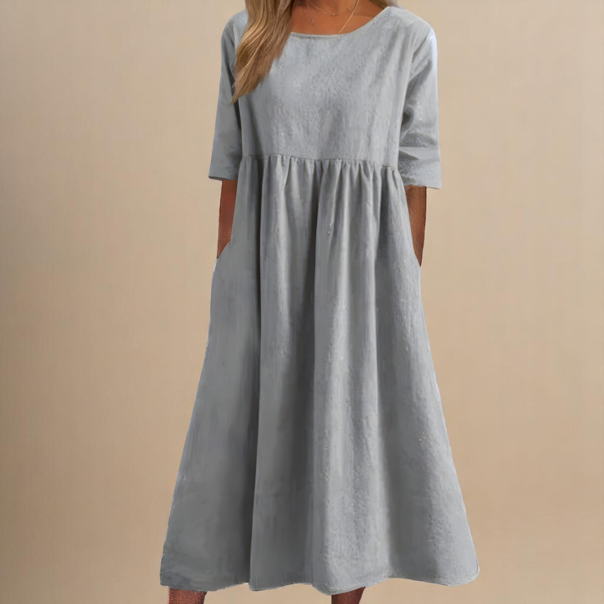 Minea | Lightweight Cotton Dress for Ultimate Comfort
