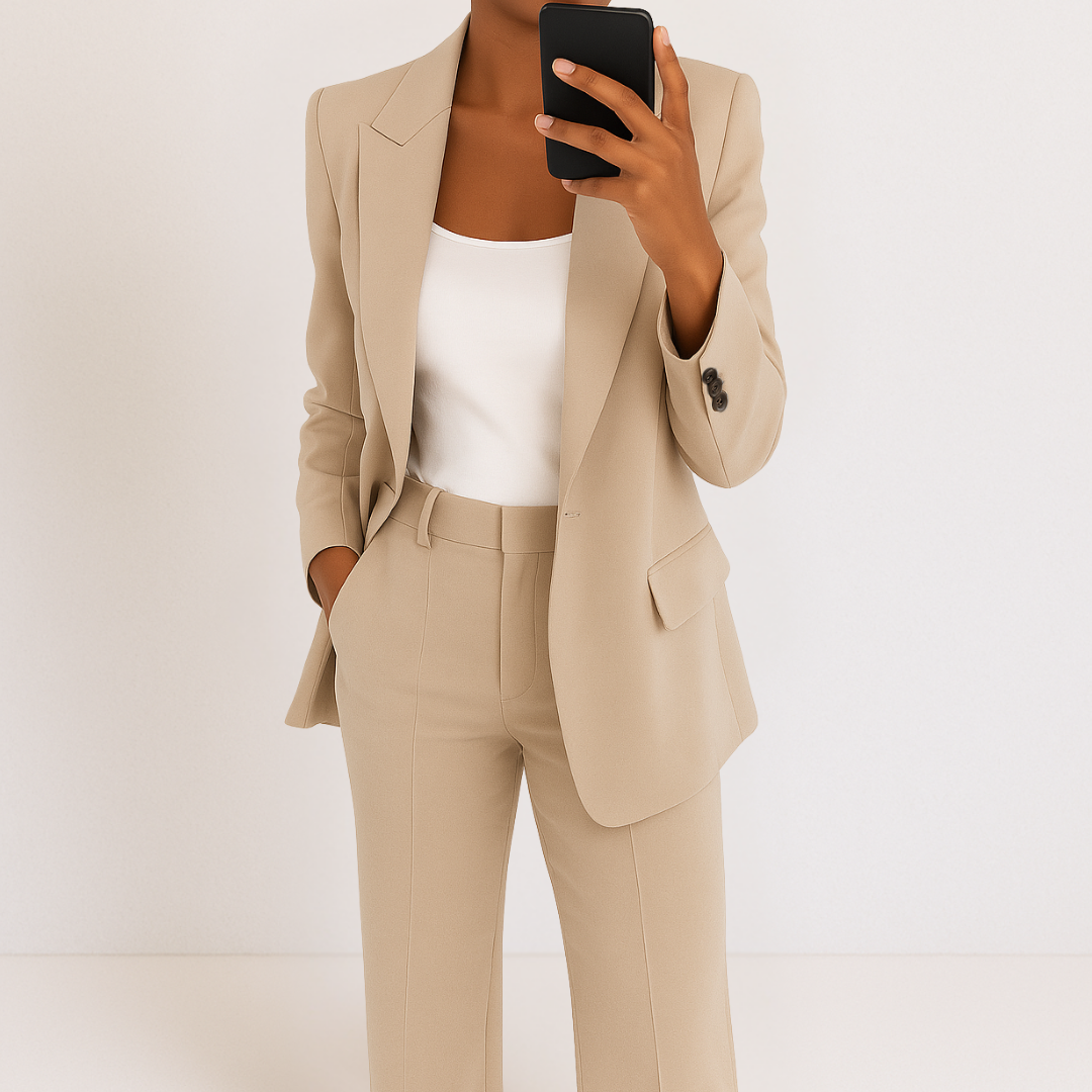 Melanie™ | Elegant two-piece suit for stylish women