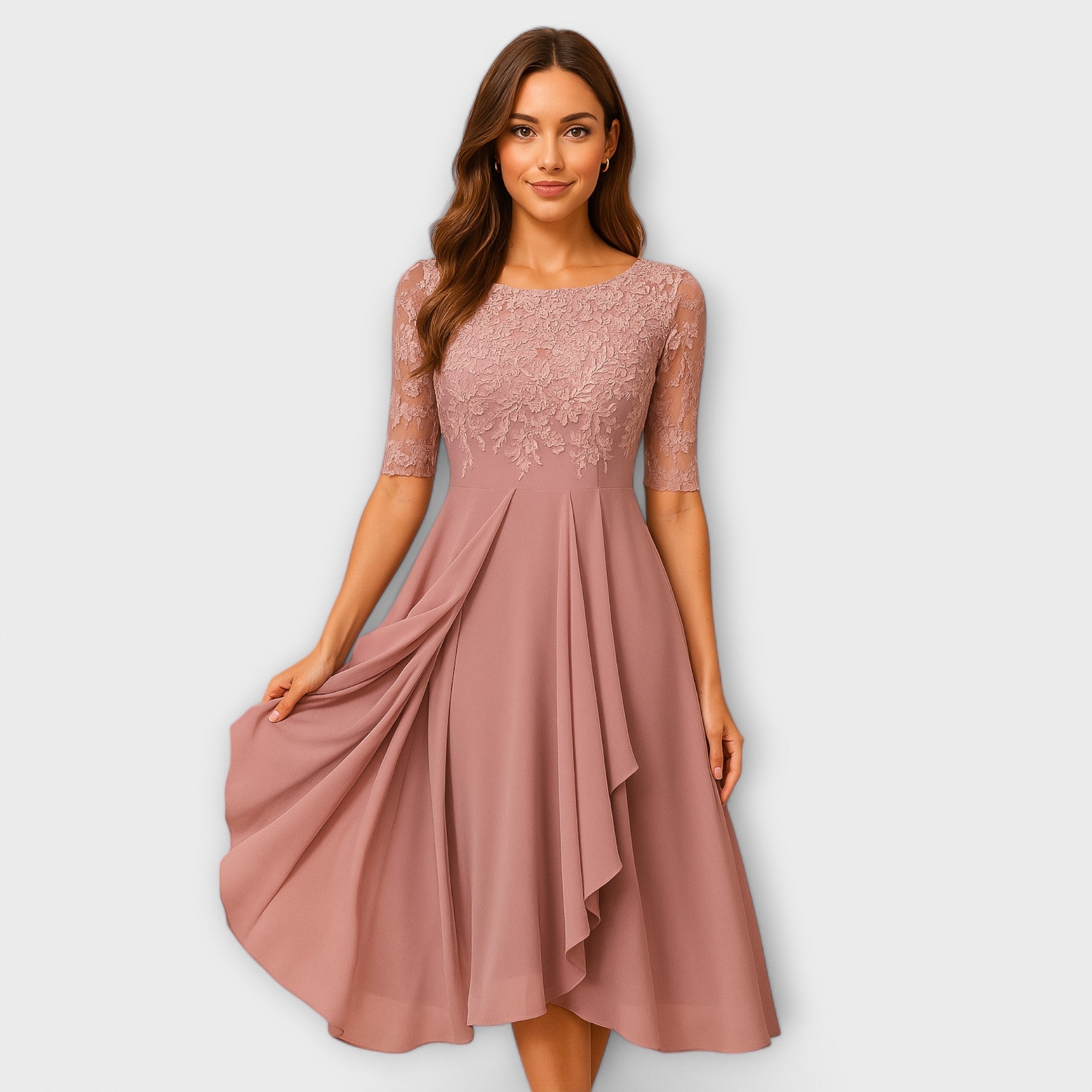 Élodie™ | Chic and Comfortable Dress for Wedding Guests