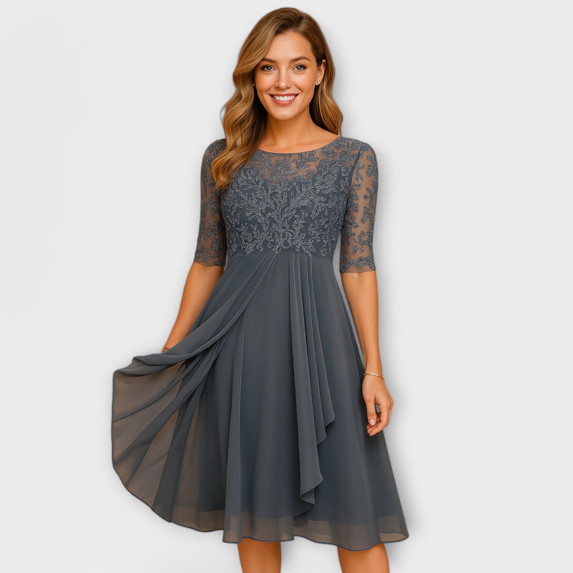 Élodie™ | Chic and Comfortable Dress for Wedding Guests