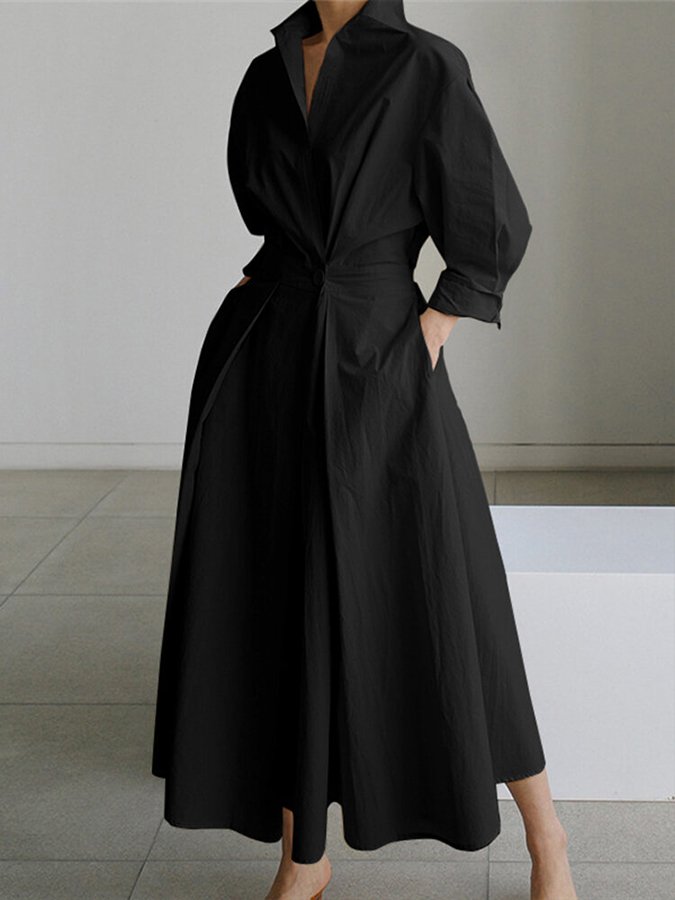 Clémence | Elegant long dress for any occasion, comfortable fit