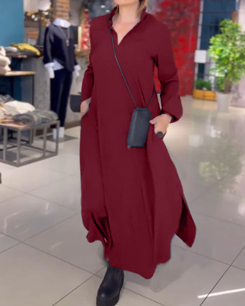 Evia™ | Effortless elegance with stylish side slit