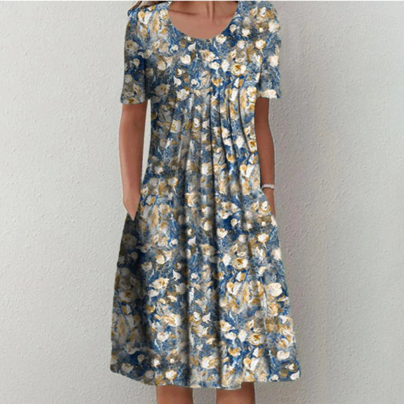 Adèle™ | Stylish and Comfortable Maternity Belly Cover Dress