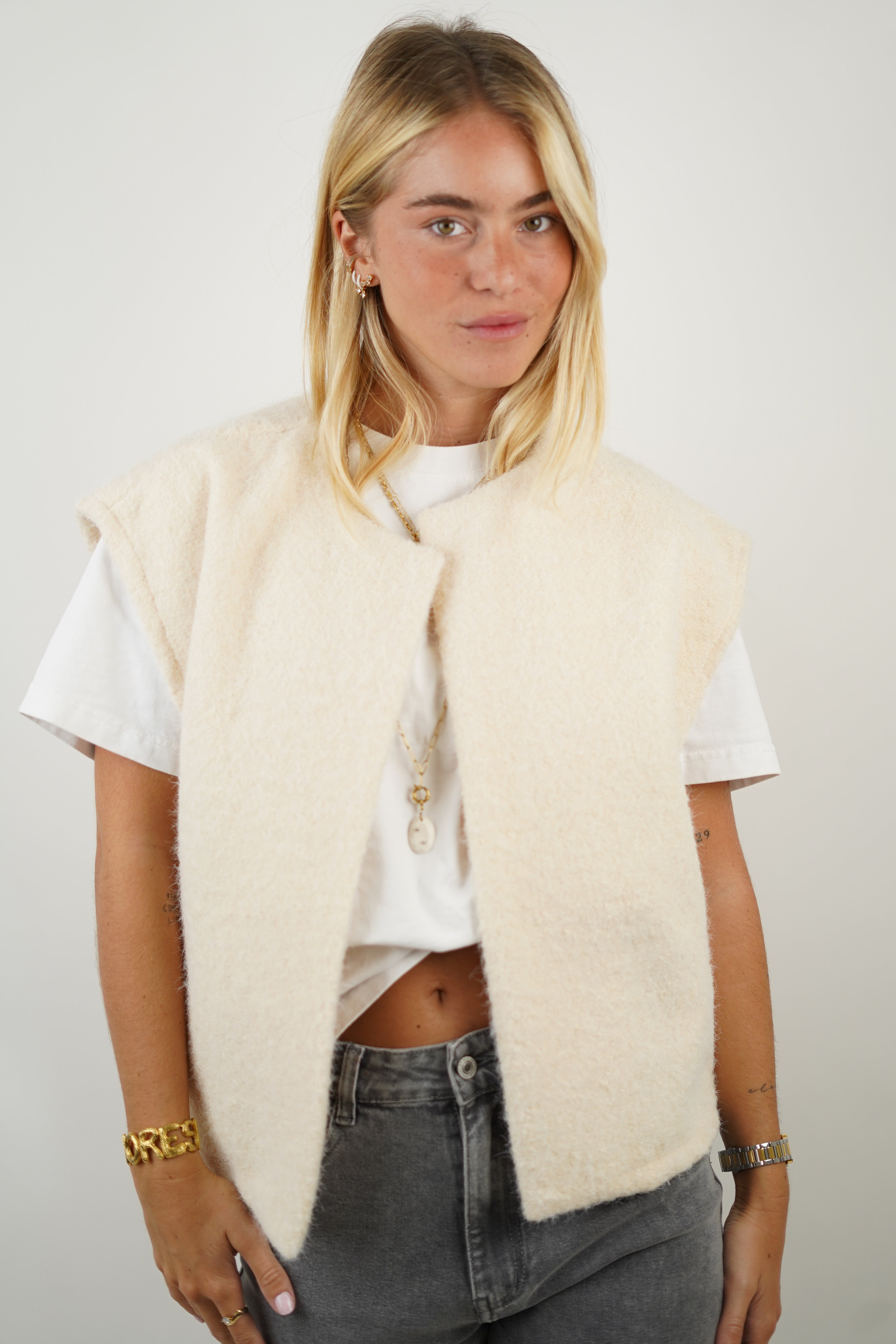 Ava | Luxury Mohair Vest