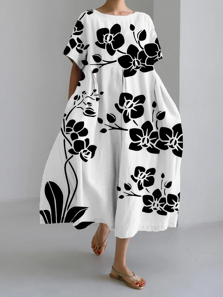 MARISELLA | Chic Floral Dress for Effortless Style and Comfort