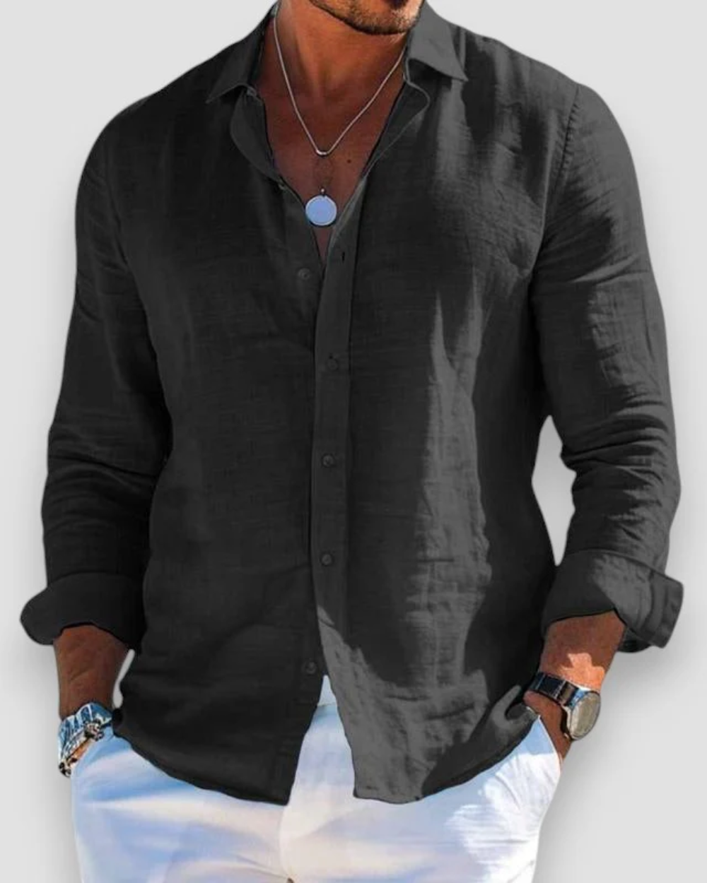 Casual Men's Shirt | Stylish, comfortable, versatile for everyday wear