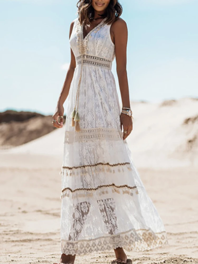 Nina | Elegant Bohemian Dress for Effortless Style and Comfort