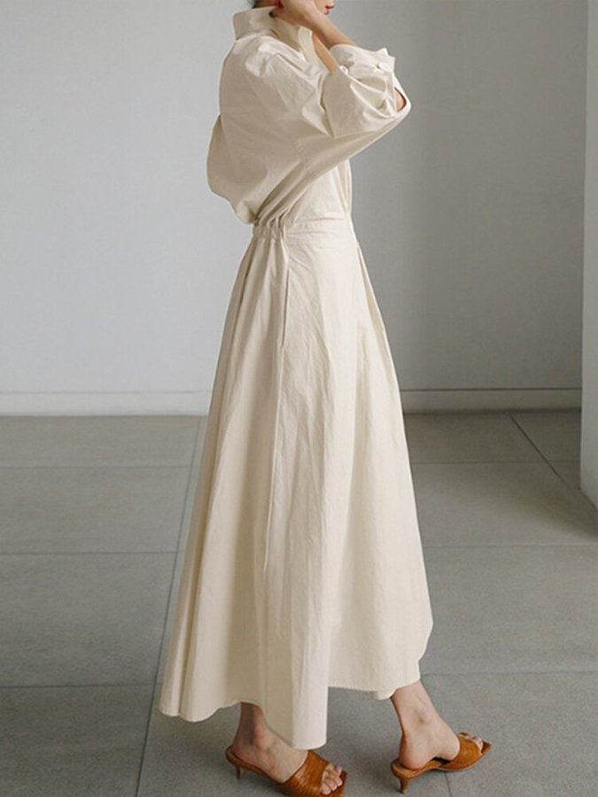 Clémence | Elegant long dress for any occasion, comfortable fit