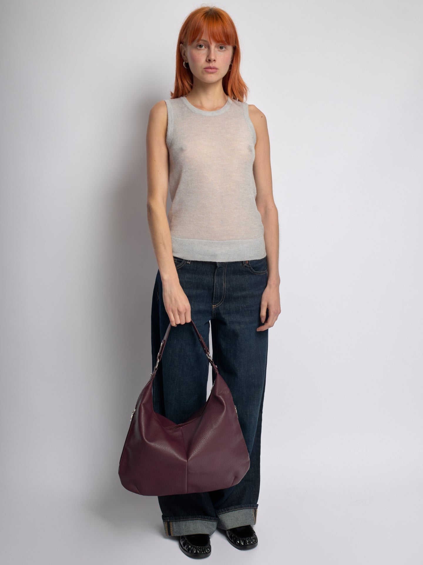 Kaia | Sleek Leather Bag 