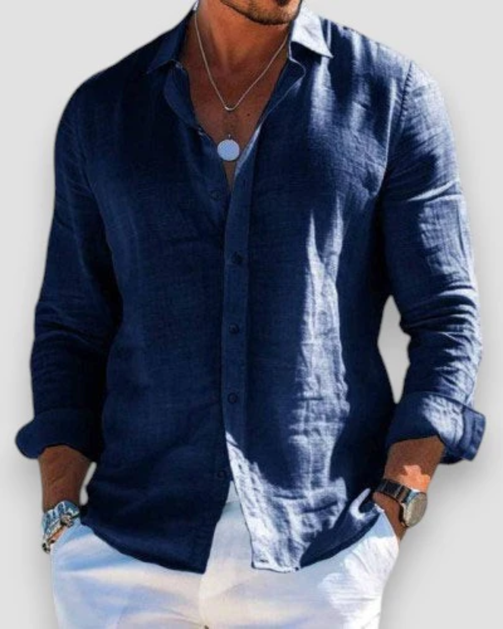 Casual Men's Shirt | Stylish, comfortable, versatile for everyday wear