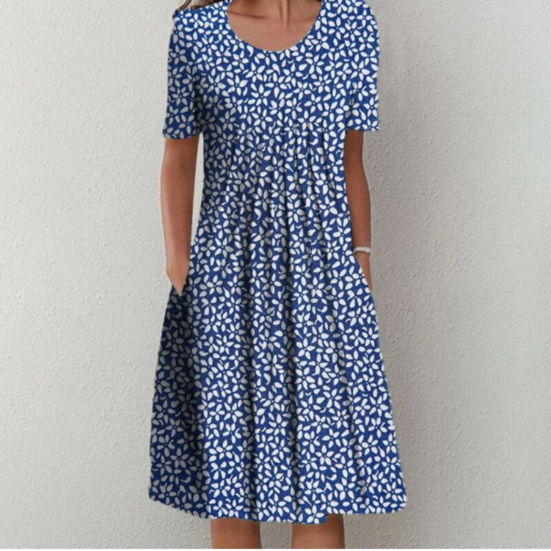 Adèle™ | Stylish and Comfortable Maternity Belly Cover Dress