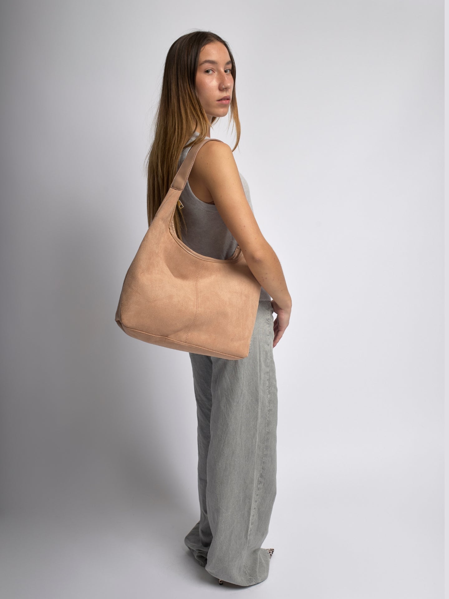 Jady | Suede Tote Bag