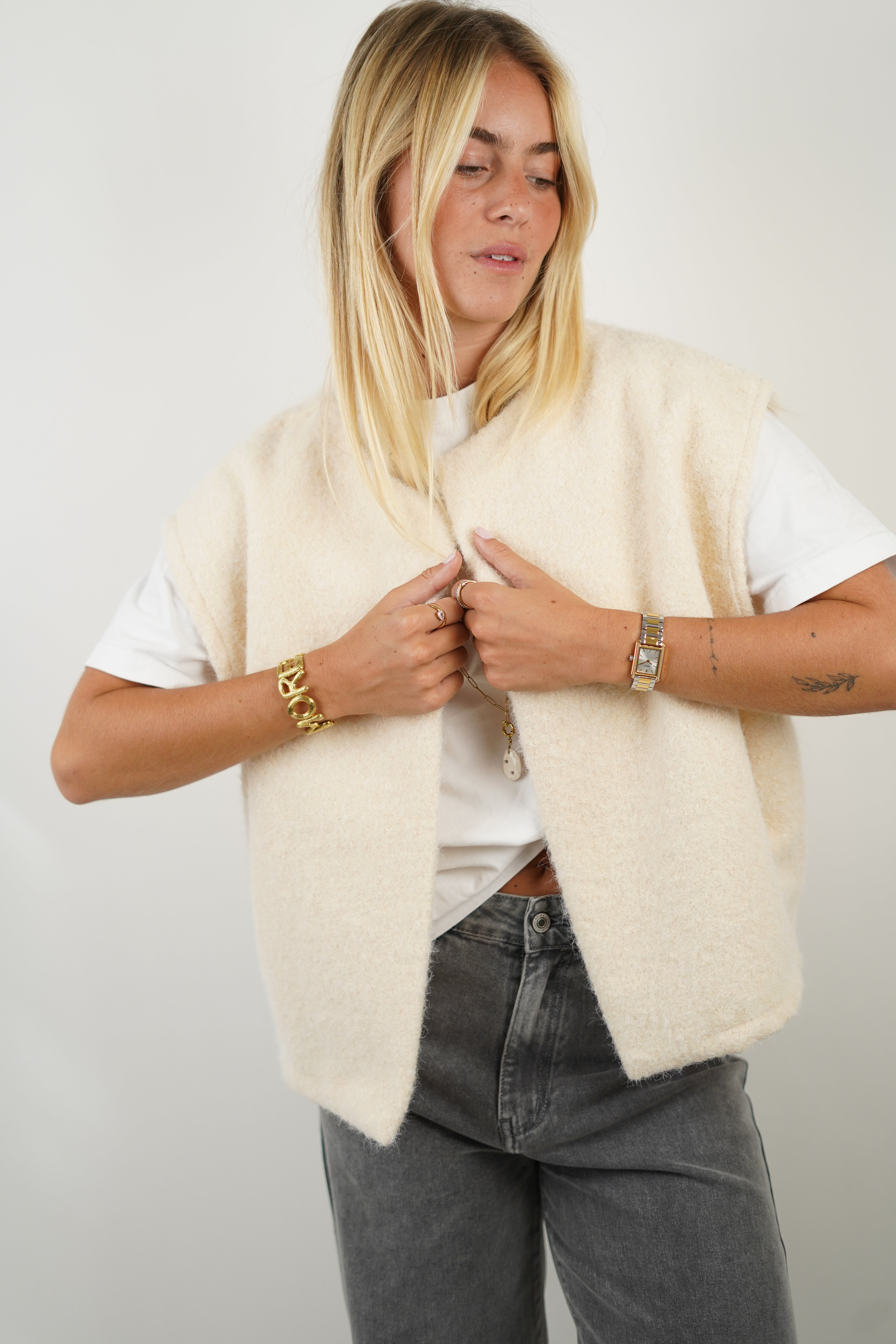 Ava | Luxury Mohair Vest