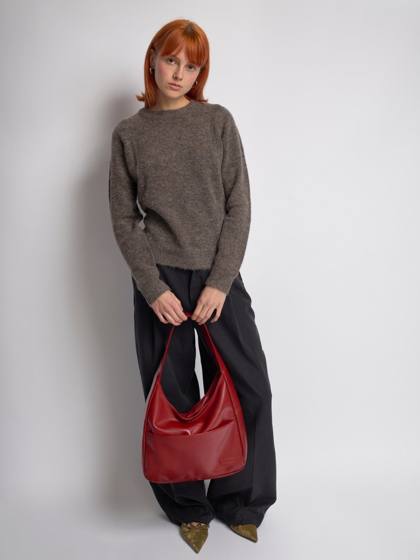 Maya - Daily Shoulder Bag - With Zipper 