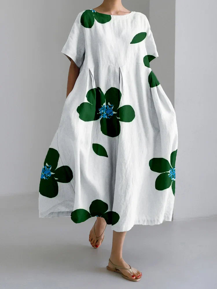 CATERINA | Breezy Floral Dress for Effortless Summer Style