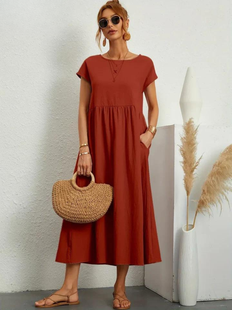 Ruby™ | Timeless Cotton-Linen Blend for Effortless Elegance