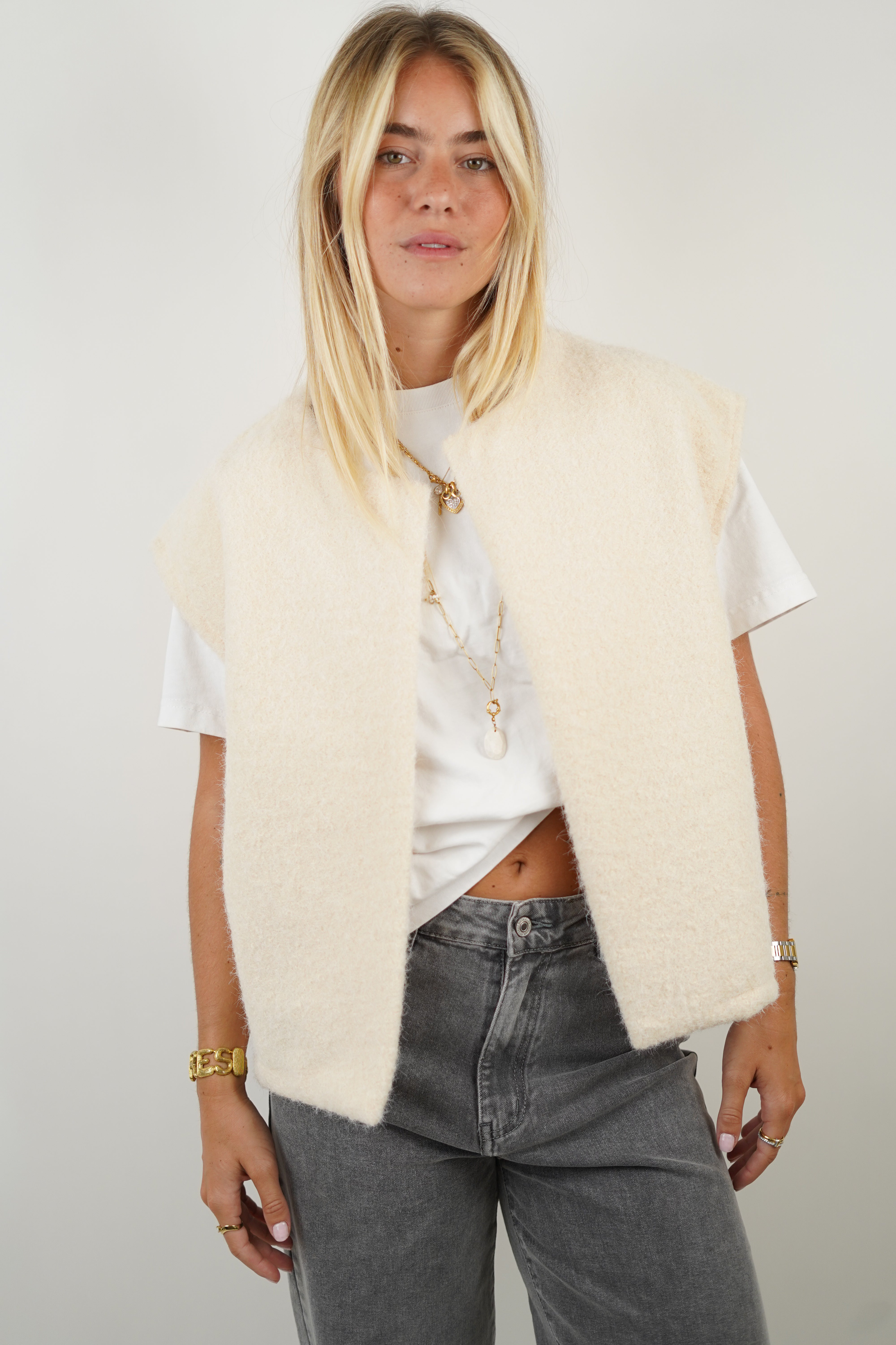 Ava | Luxury Mohair Vest