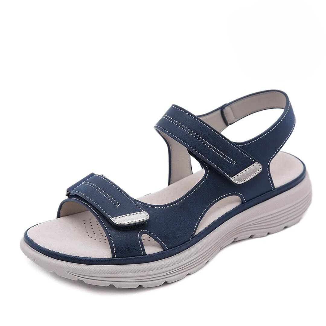 Sonja™ | Comfortable Orthopaedic Leather Sandals for Optimal Support