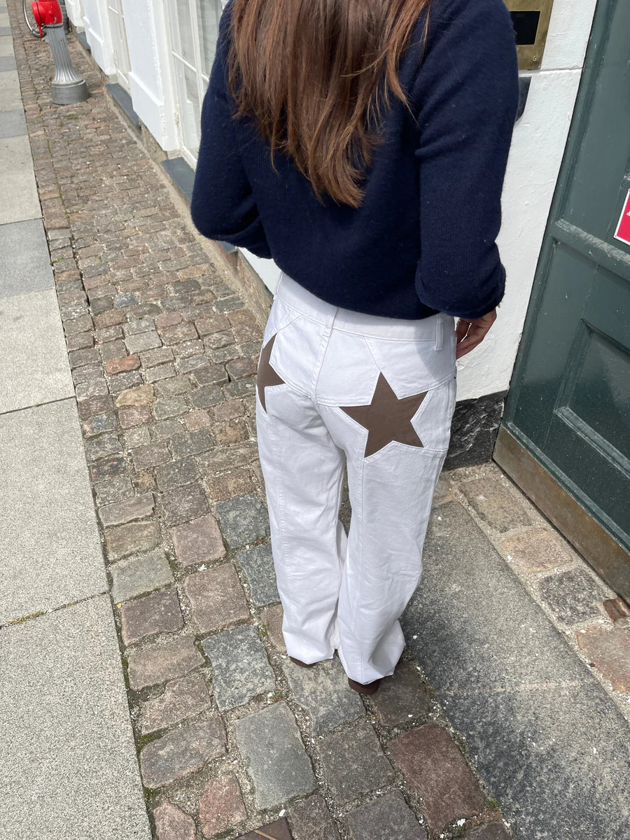 Lola Star Jeans - Oversized jeans with stars