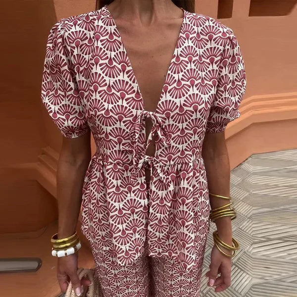 Élodie | Stylish and Comfortable Summer Two-Piece Ensemble