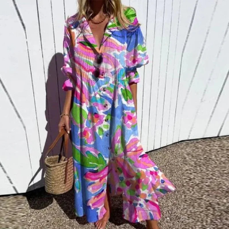 Odessa | Stylish boho dress for effortless summer elegance