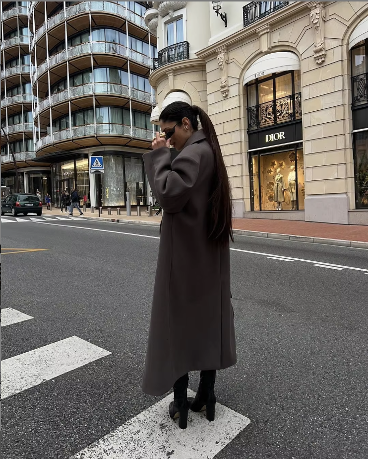 Maxime | Oversized coat jacket