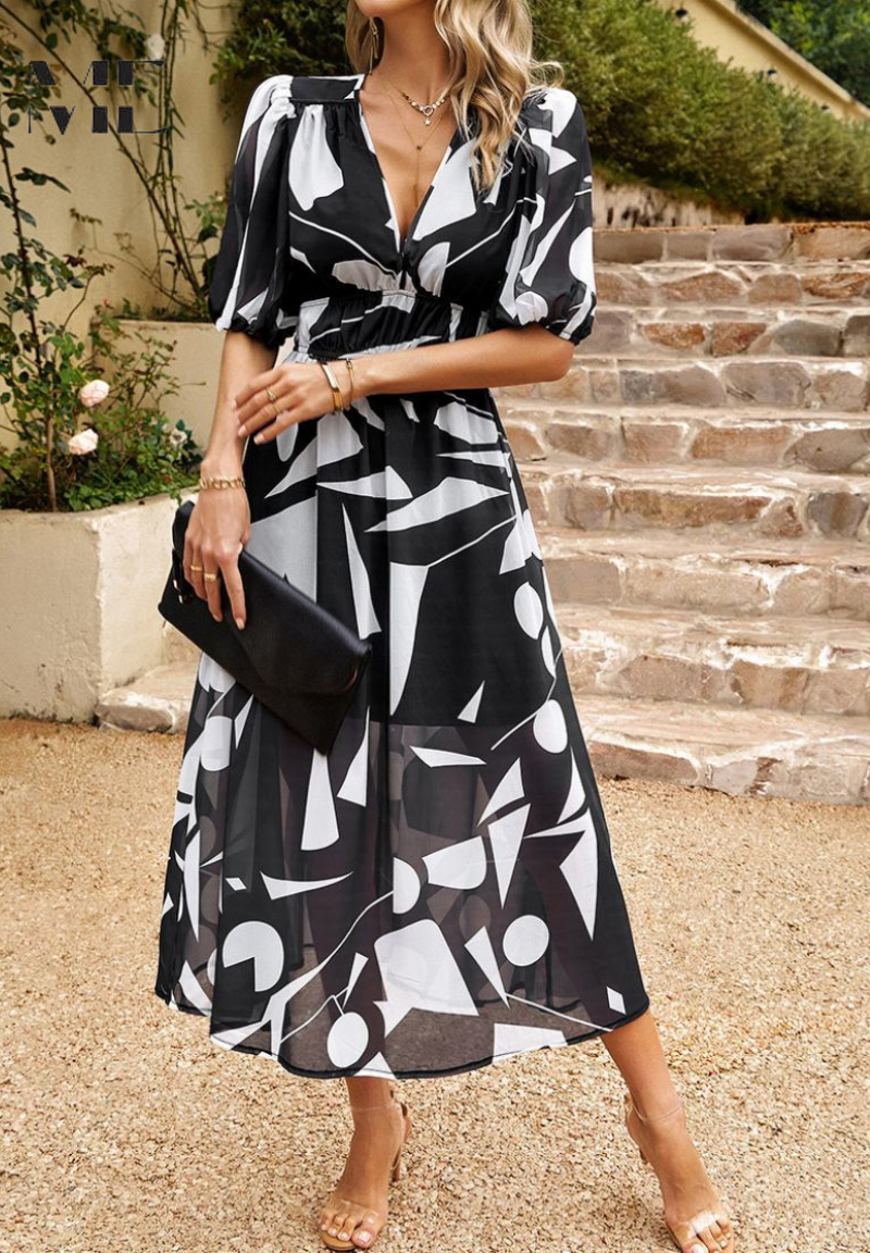Danielle | Elegant Midi Dress for Every Occasion