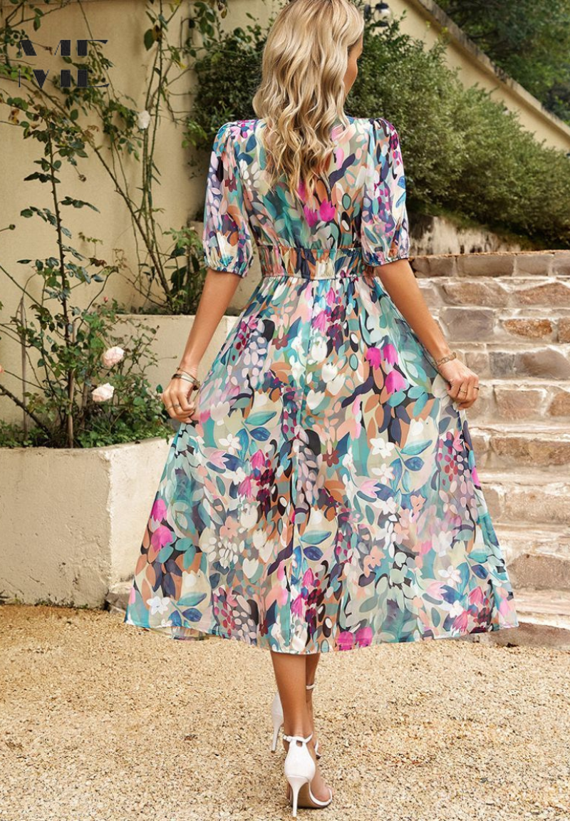 Danielle | Elegant Midi Dress for Every Occasion
