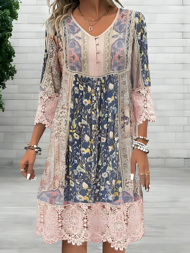Tamara | Elegant, Comfortable, Versatile Bohemian Dress for Any Occasion