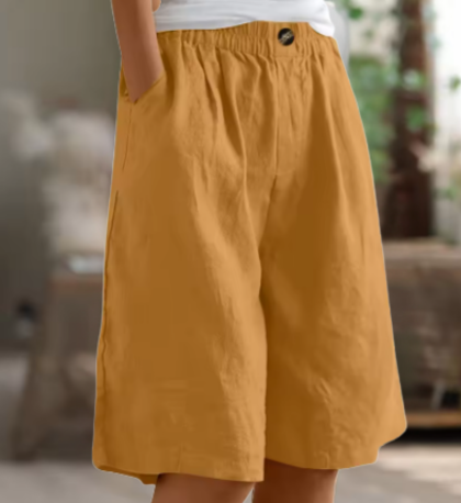 Carmella | Comfy Wide Shorts for Relaxed Leisure Days