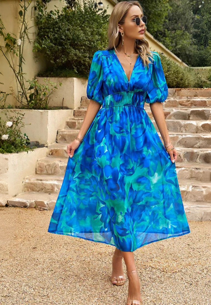 Danielle | Elegant Midi Dress for Every Occasion