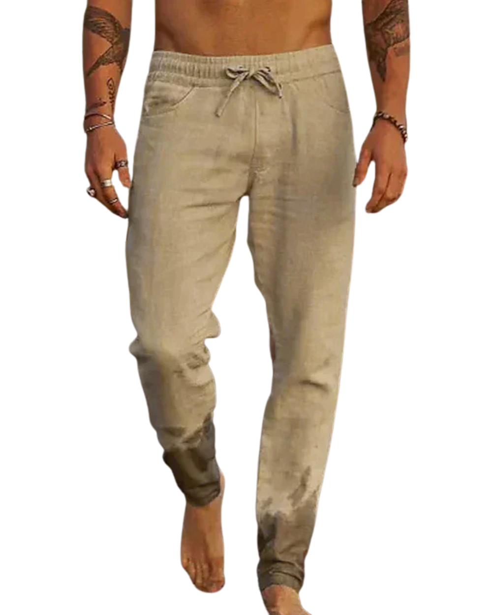 Linen Beach Pants | Lightweight, breathable, stylish for summer outings