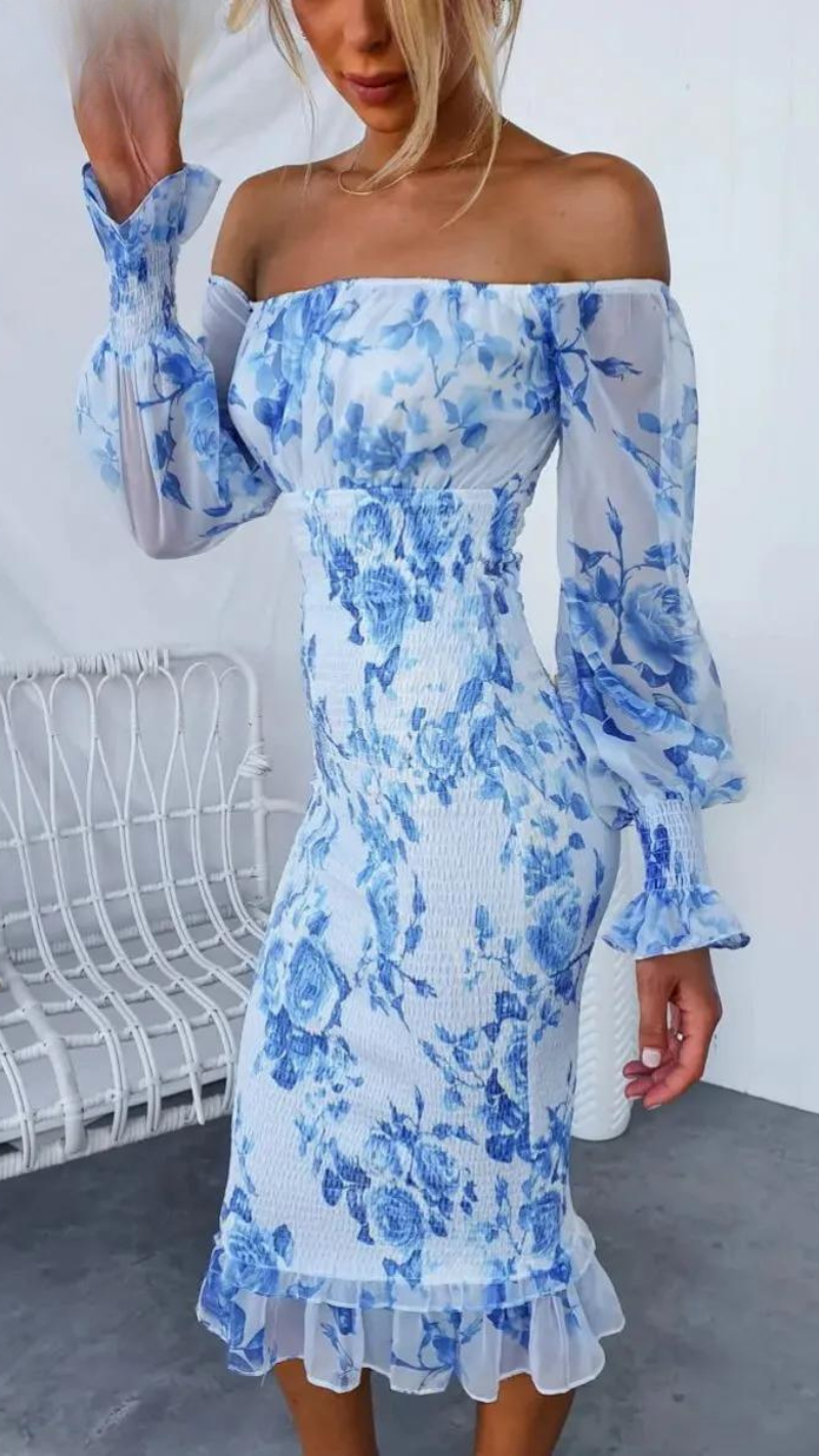 Kendall | Elegant Midi Dress for Effortless Style and Comfort
