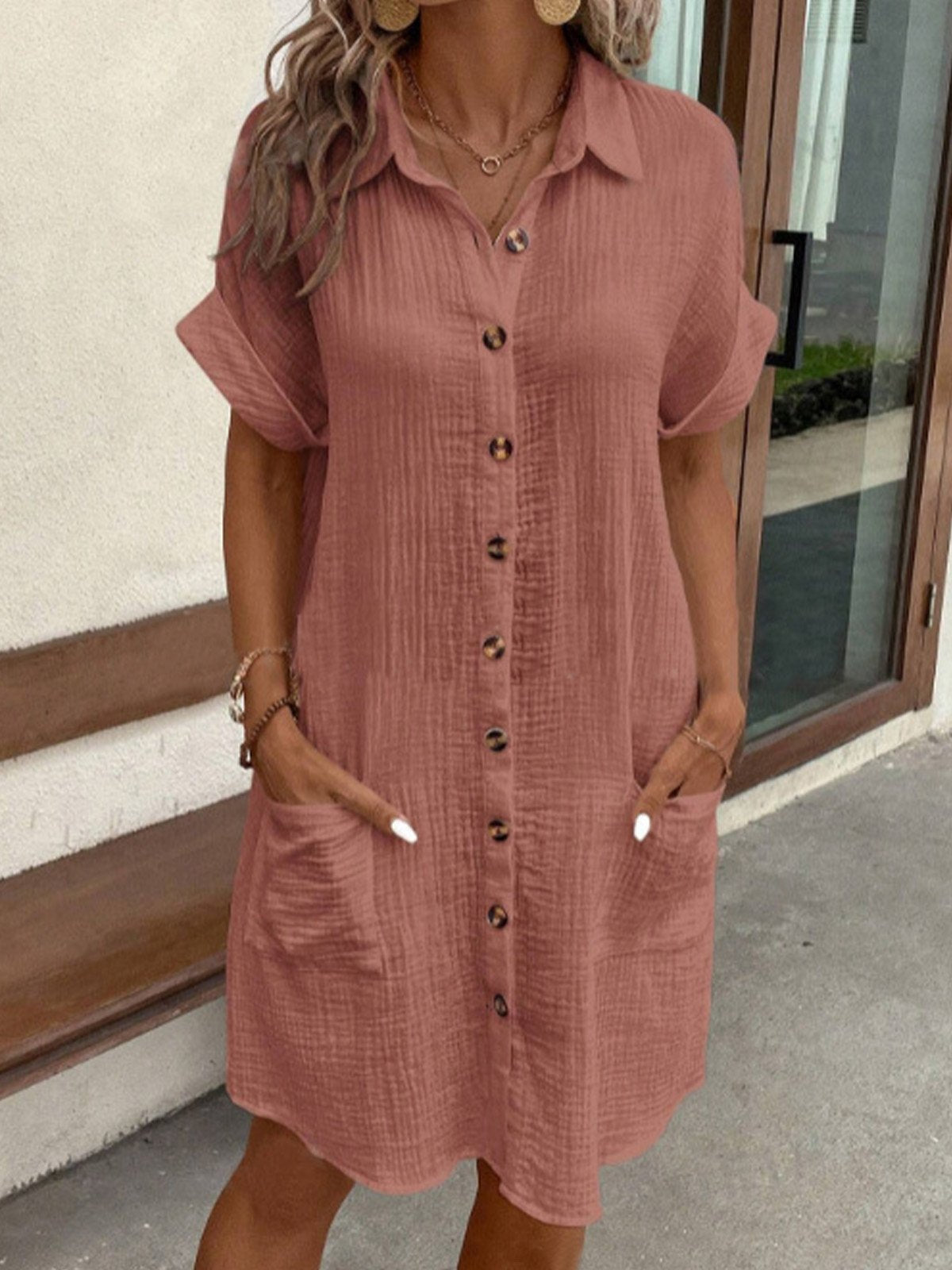 Celest | Chic Polo Dress for Effortless Style and Comfort