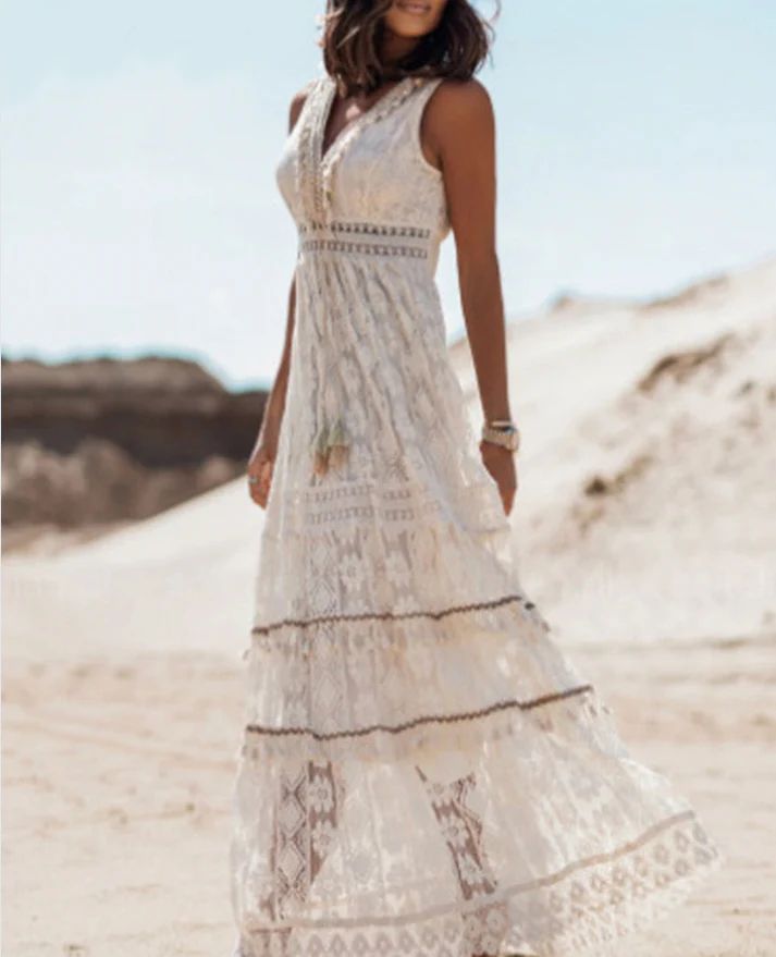 Nina | Elegant Bohemian Dress for Effortless Style and Comfort