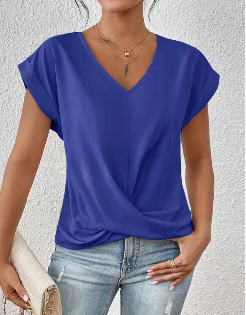 Éloïse™ | Casual Heart Neck T-shirt