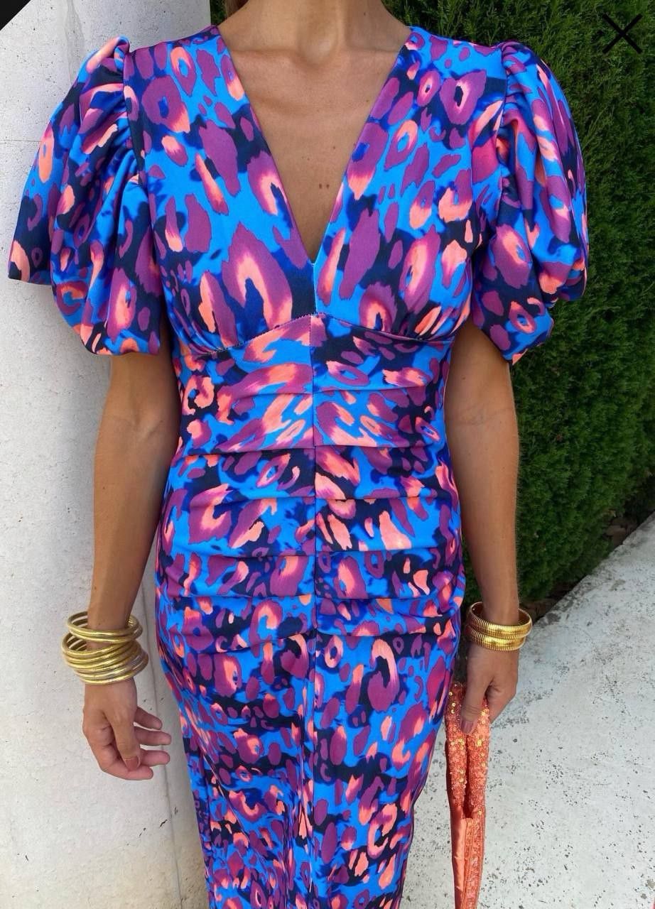 Élodie | Vibrant, Flowing Dress for Effortless Elegance