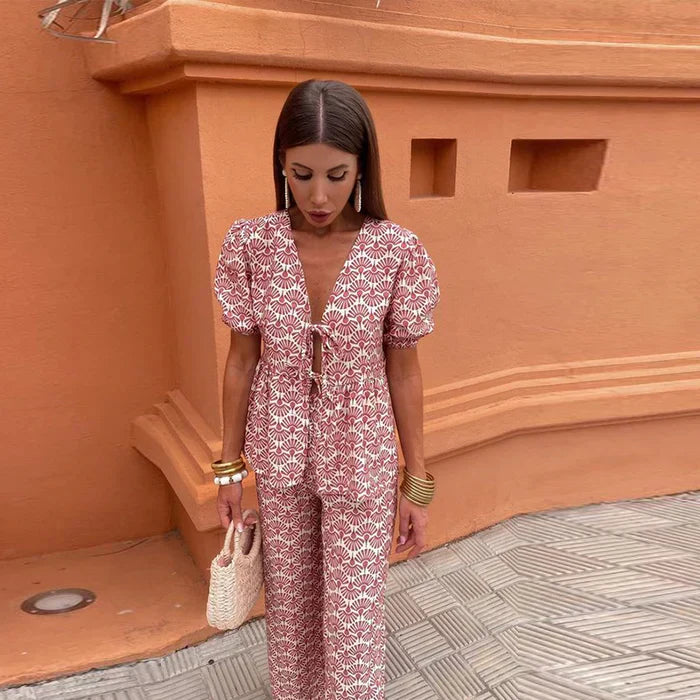 Élodie | Stylish and Comfortable Summer Two-Piece Ensemble