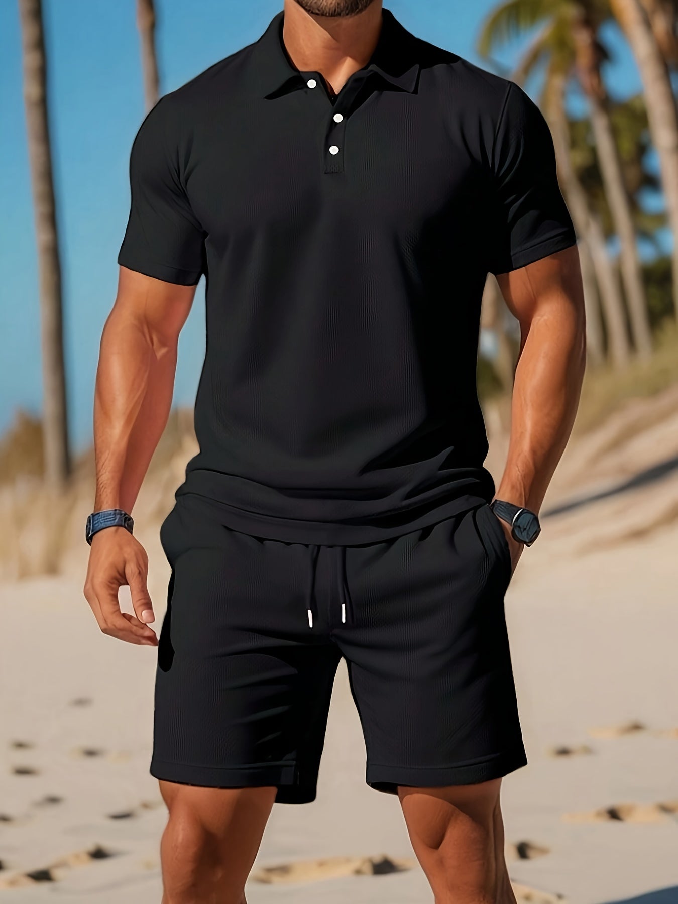 Luke™ | Elegant summer set for men, ultimate comfort